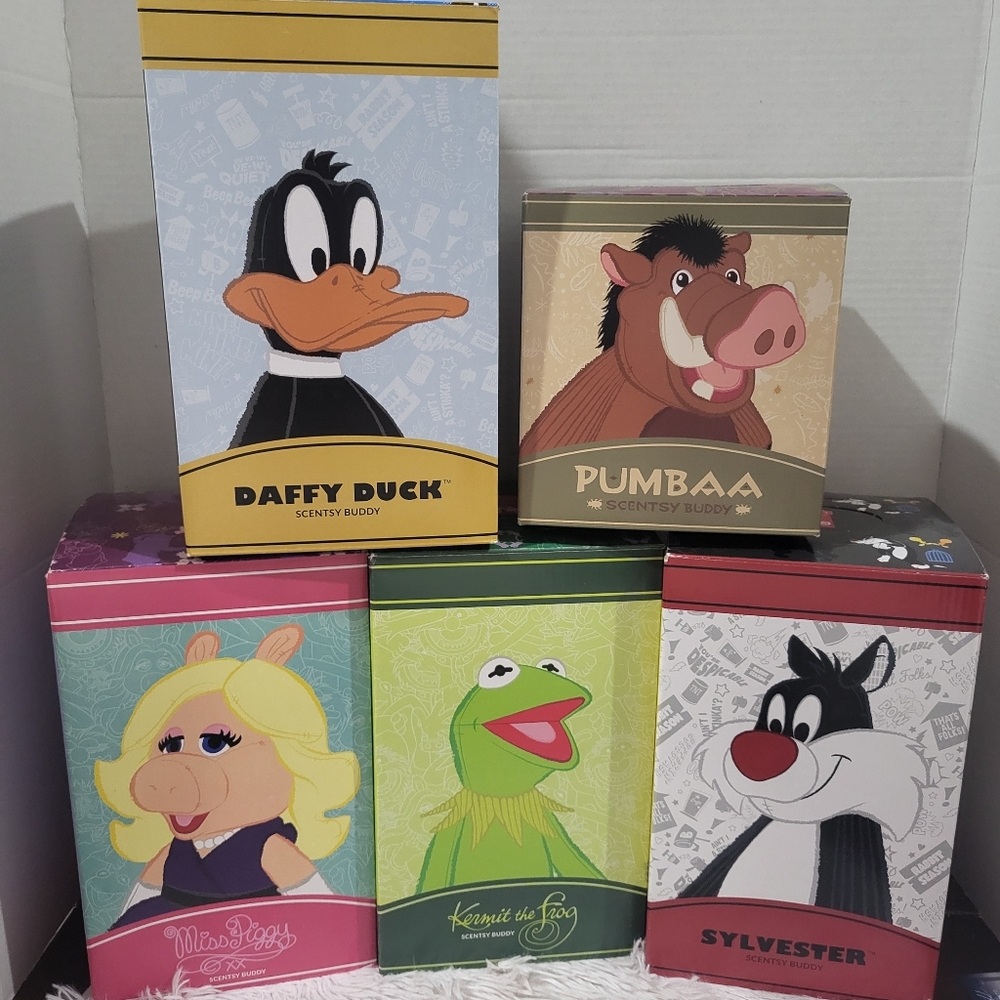 Scentsy Plush Buddy With Scent Pack You Choose Character, Very Soft NEW/BOX